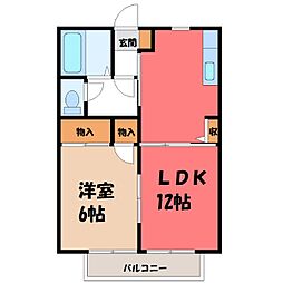ケンモツハイツ A 1階/-