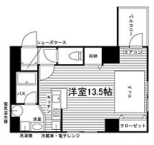 ピアチェーレ  ｜ 北海道札幌市北区北二十二条西６丁目2-34（賃貸マンション1R・4階・32.81㎡） その2