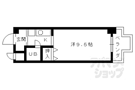 メゾンＧ　向島 315 ｜ 京都府京都市伏見区向島津田町（賃貸マンション1K・3階・24.40㎡） その2