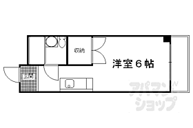 マンション都 205 ｜ 京都府京都市伏見区深草スゝハキ町（賃貸マンション1R・2階・18.43㎡） その2