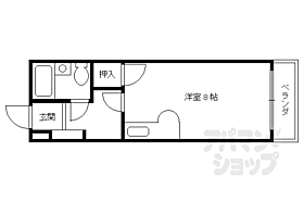 ジョイフルＦｏｒｔｕｎｅ 405 ｜ 京都府宇治市五ヶ庄野添（賃貸マンション1R・4階・20.65㎡） その2