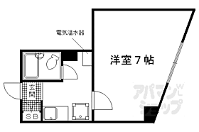 サイラスノーム京都 403 ｜ 京都府京都市伏見区深草下川原町（賃貸マンション1K・4階・18.63㎡） その2