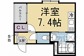 ＧＲＡＣＥＨＩＬＬ　Ｒ＆Ｋ 201 ｜ 京都府京都市伏見区深草鈴塚町（賃貸アパート1R・2階・20.75㎡） その2