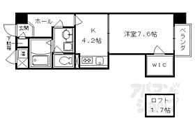 ウイングヒルズ京都南 614 ｜ 京都府京都市伏見区竹田向代町川町（賃貸マンション1K・6階・33.07㎡） その2