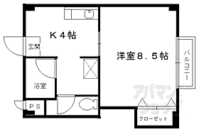 メゾン槇島 303 ｜ 京都府宇治市槇島町千足（賃貸マンション1K・3階・27.60㎡） その2