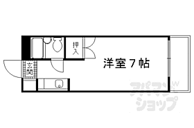 ロイヤルハイツ八洲III 2-407 ｜ 京都府京都市伏見区深草谷口町（賃貸マンション1K・4階・18.80㎡） その2