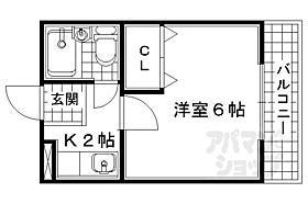 ベルメゾン2番館 303 ｜ 京都府宇治市宇治弐番（賃貸マンション1K・3階・18.00㎡） その2