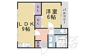 京都府向日市寺戸町笹屋（賃貸マンション1LDK・2階・38.00㎡） その2