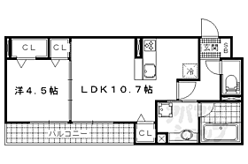 京都府京都市山科区西野野色町（賃貸アパート1LDK・1階・40.77㎡） その2