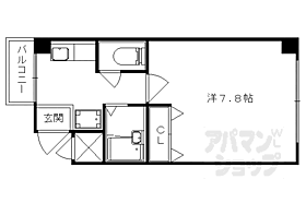 京都府京都市山科区東野北井ノ上町（賃貸マンション1K・4階・23.80㎡） その2