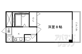 ココ正宗 202 ｜ 京都府京都市伏見区桃山町正宗（賃貸アパート1K・2階・21.85㎡） その2