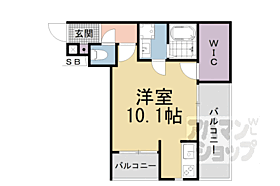 京都府京都市山科区竹鼻西ノ口町（賃貸アパート1R・3階・28.17㎡） その2