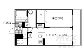 マーレ　フィールドI 305 ｜ 京都府京都市伏見区竹田北三ツ杭町（賃貸アパート1LDK・3階・45.04㎡） その2