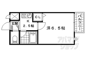 京都府京都市山科区安朱馬場ノ西町（賃貸マンション1K・1階・20.10㎡） その2