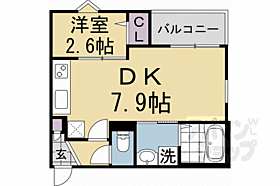 京都府京都市山科区西野山中臣町（賃貸アパート1DK・1階・26.56㎡） その2