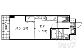 京都府京都市山科区御陵別所町（賃貸マンション1DK・4階・28.77㎡） その2