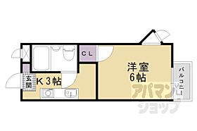 京都府京都市山科区小山中ノ川町（賃貸マンション1K・1階・17.39㎡） その2