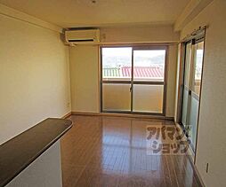 京阪京津線 四宮駅 徒歩21分の賃貸マンション 4階1LDKのリビング/ダイニング