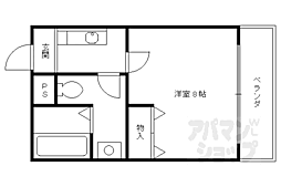 ＩＬ　ＣＡＳＡ　ＫＯＨＡＴＡ 3階1Kの間取り