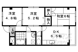 間取図画像 3DK