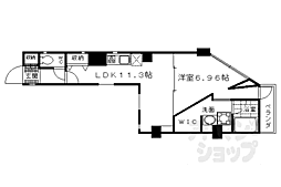 KITOIYASU 1LDKの間取図画像