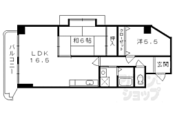 グレース・ダイン 2LDKの間取図画像