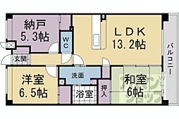グランK's-ジオ 3LDKの間取図画像