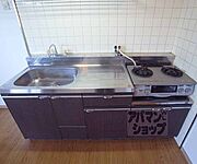 オシャレなシックなイメージのキッチンです・