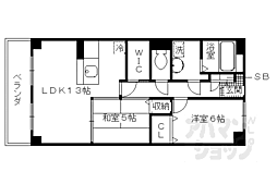 ロイヤルメドウ 2LDKの間取図画像
