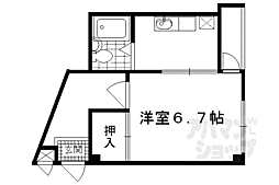 ハウスアルファー 1Kの間取図画像