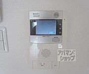 モニター付きのインターフォンです。