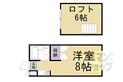 ファーストコート藤森 ワンルームの間取図画像