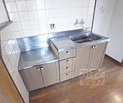 二口コンロ設置タイプ。