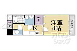 Maison・Belong 1Kの間取図画像