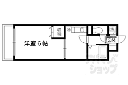 アルカディア.シティ 1Kの間取図画像