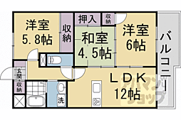 ハイクラスマンション 3LDKの間取図画像