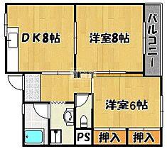 ハイフラット静徳 1B ｜ 兵庫県明石市西明石東町（賃貸マンション2LDK・1階・55.50㎡） その2