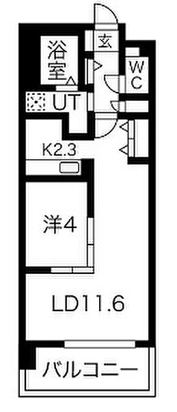 ＴＨＥ　ＭＵＳＥ栗山 602｜兵庫県姫路市栗山町(賃貸マンション1LDK・6階・42.10㎡)の写真 その2