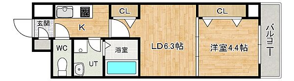 ラパン　すみよし 605｜兵庫県神戸市東灘区住吉宮町7丁目(賃貸マンション2K・6階・35.44㎡)の写真 その2