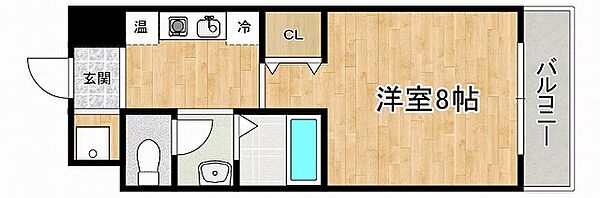 Ｋ’ｓ魚崎 504｜兵庫県神戸市東灘区魚崎南町3丁目(賃貸マンション1K・5階・25.60㎡)の写真 その2