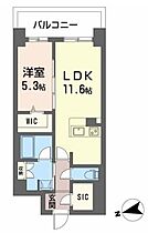 ケイマン 402 ｜ 兵庫県姫路市東延末1丁目（賃貸マンション1LDK・4階・45.54㎡） その2