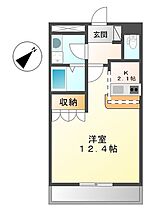 アニヴェルセル1 202 ｜ 兵庫県加古郡稲美町国岡3丁目（賃貸アパート1K・2階・33.05㎡） その2