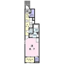 フェリスIII 104 ｜ 兵庫県姫路市花田町加納原田（賃貸アパート1K・1階・35.00㎡） その2