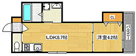 Ｆ　ａｓｅｃｉａ　ｌｏｔｕｓ 301 ｜ 兵庫県加古川市加古川町本町（賃貸アパート1LDK・3階・30.07㎡） その2