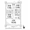 キャツスルコート田寺東1階10.3万円