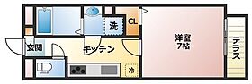 クレール栄翔  ｜ 兵庫県尼崎市大庄西町１丁目（賃貸アパート1K・1階・26.09㎡） その2