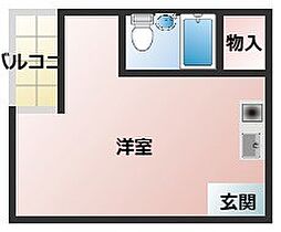 アーチ立花2  ｜ 兵庫県尼崎市立花町１丁目（賃貸マンション1R・3階・14.00㎡） その2