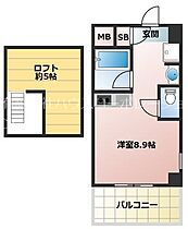 CUBE南塚口2  ｜ 兵庫県尼崎市南塚口町２丁目（賃貸マンション1R・4階・22.71㎡） その2