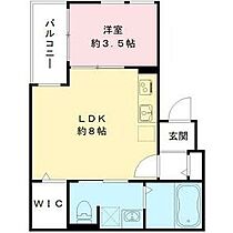 レジエス塚口南2  ｜ 兵庫県尼崎市上坂部３丁目（賃貸アパート1LDK・2階・29.09㎡） その2