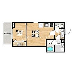 ジーメゾン立花フロスト 1階/-